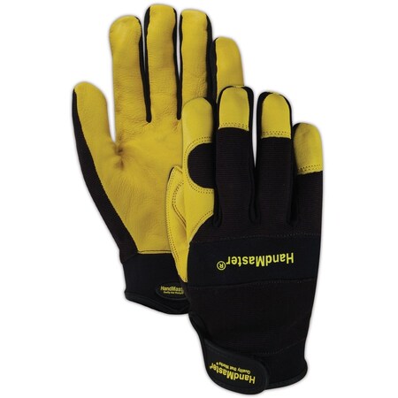 HandMaster MECH105 Sheepskin Leather Palm Mechanics Gloves